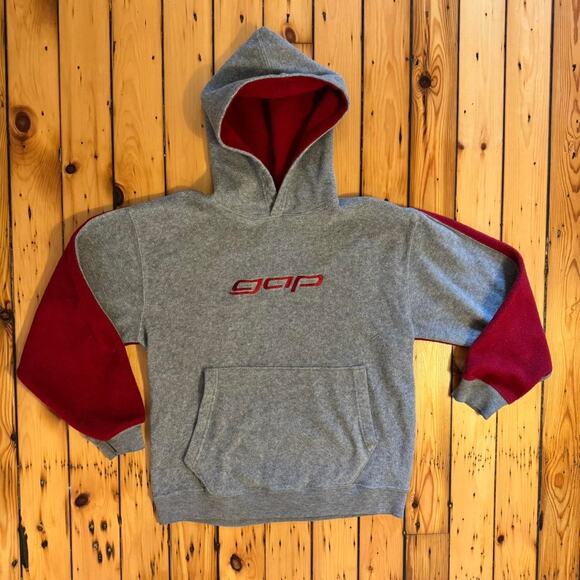 Vintage Y2K 2000s Gap Fleece Hoodie - Picture 2 of 4